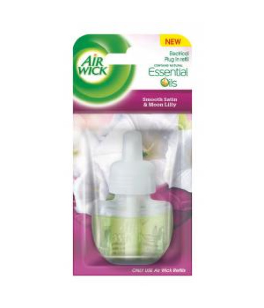 Air Wick náplň do elektr.osviežovača - 19 ml Mesačná Ľalia & Satén 