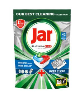 JAR tablety do umývačky riadu Platinum Plus Deep Clean 42ks 