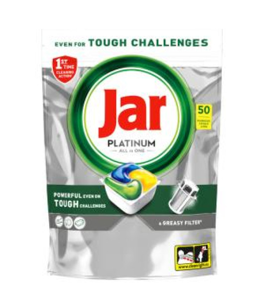 JAR tablety do umývačky riadu Platinum 50 ks 