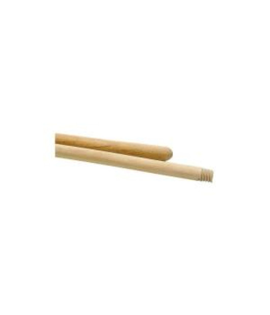 Rúčka drevená so závitom (vyrezaný hrubý závit) 150 cm 