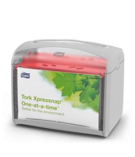 Zásobník na obrúsky stolný TORK Xpressnap, svetlosivý N4 