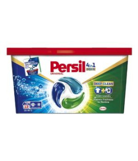 Persil gélové pracie kapsuly 4 v 1, Discs Deep Clean Universal ,13 PD 