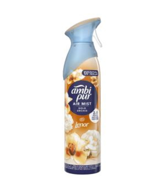 Ambi Pur osviežovač v spreji Gold Orchid, 185 ml 
