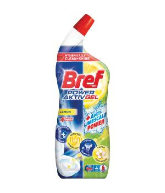 Bref WC Power Aktiv gél 700 ml Lemon 