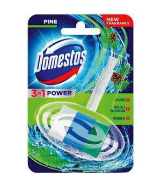 Domestos 3 in1 WC blok závesný tuhý Pine 35 g 