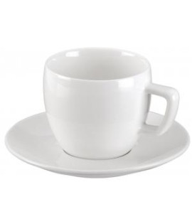 Šálky s podšálkami CREMA na cappuccino 200ml 6ks 