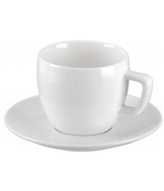 Šálky s podšálkami CREMA na cappuccino 200ml 6ks 