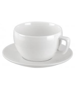Šálky s podšálkami CREMA raňajkové 300ml 2ks 