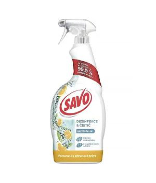 Savo sprej bez chlóru viacúčelový s rozprašovačom 700 ml pomaranč 