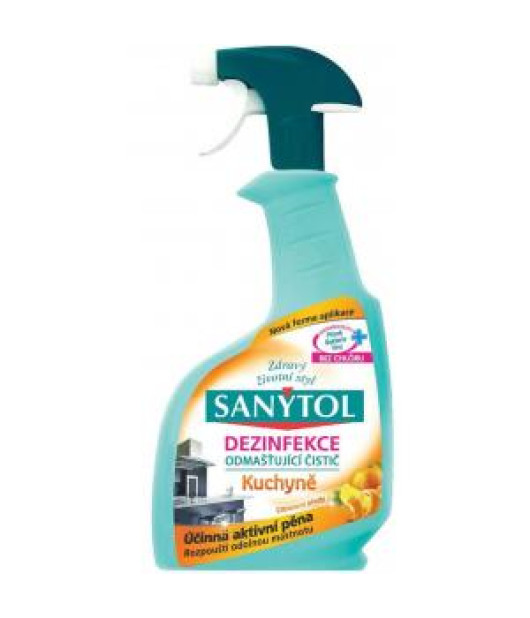 Sanytol KUCHYŇA odmasťovač s rozprašovačom 500 ml 
