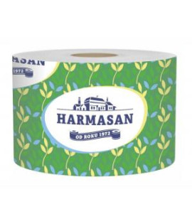 Toaletný papier 2-vrstvový HARMASAN biely, návin 69 m (1 ks) 