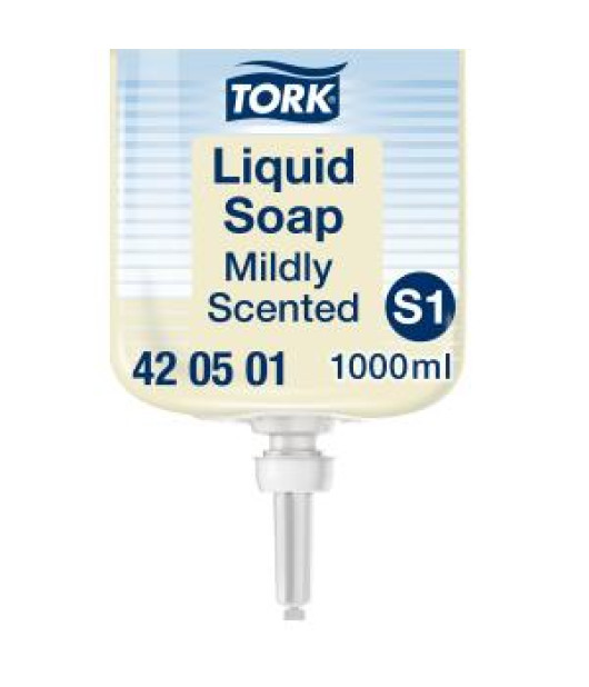 Tekuté mydlo TORK jemné 1 l svetložlté S1 