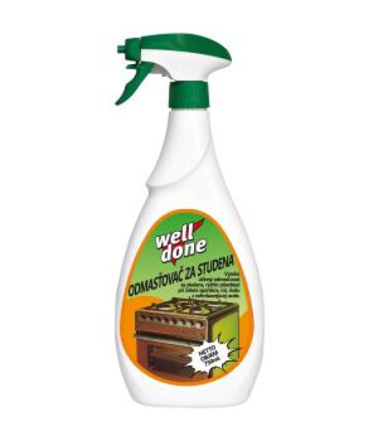 Well Done Odmasťovač za studena s rozprašovačom, 750 ml 