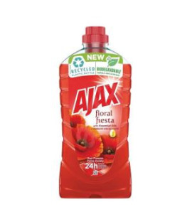 Ajax na podlahy Floral Fiesta 1 l Divé kvety (červený) 