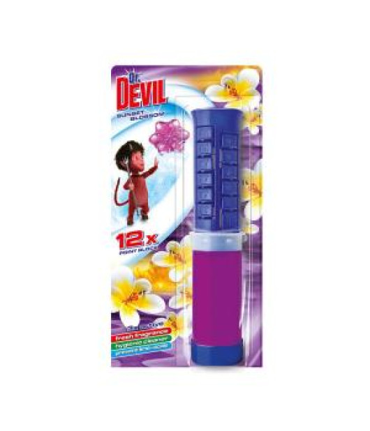 Dr. DEVIL 3in1 WC POINT BLOCK Sunset blossom 