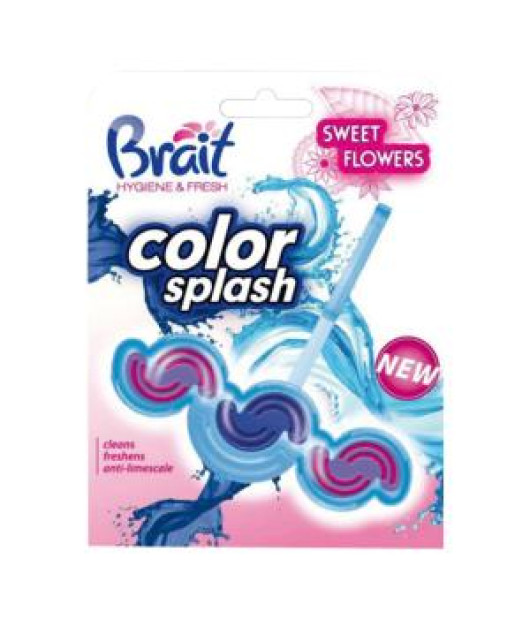 Brait color splash WC záveska sweet flowers 