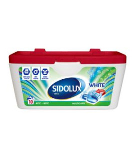 Sidolux pracie kapsuly multicaps white 10 ks 