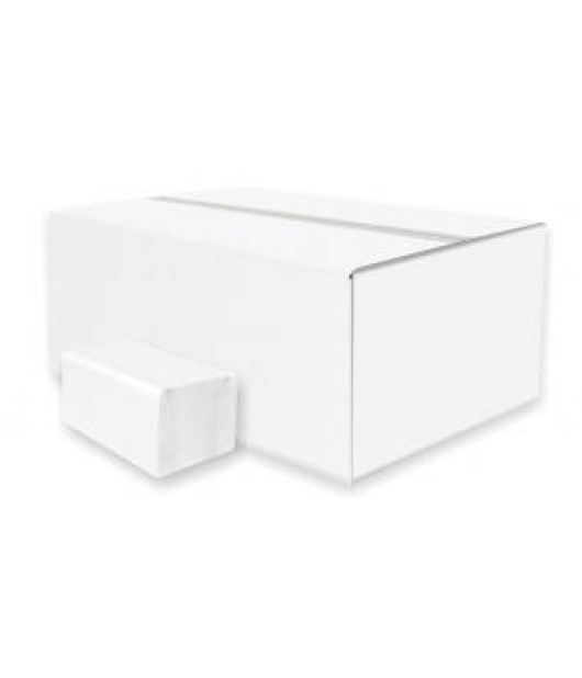 Papierové servítky skladané ZZ 2-vrstvové HARMONY professional, 100% celulóza, biele (20 bal.) 
