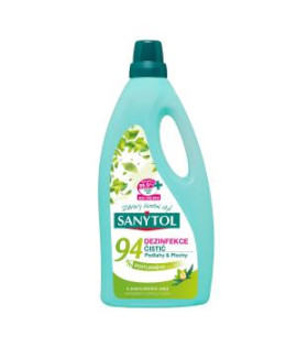 Sanytol čistič na podlahy a plochy 94 % rastlinného pôvodu 1000 ml 