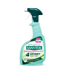 Sanytol univerzálny dezinfekčný čistič 4 účinky sprej 500 ml 