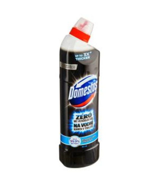 Domestos ZERO Blue na vodný kameň v toalete oceán 750 ml 
