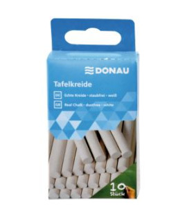 Kriedy na tabuľu DONAU biele, 10ks 