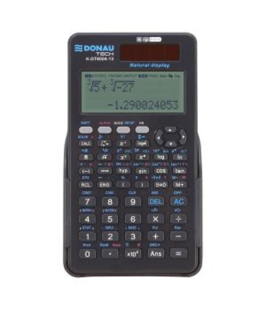 Kalkulačka DONAU TECH K-DT6004-13 - vedecká tmavosivá 