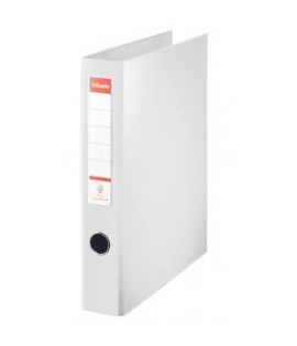 Zakladač 4-krúžkový Esselte celoplastový 5,8cm VIVIDA biely 