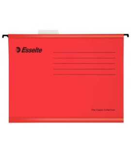 Závesný obal Esselte Classic červený 