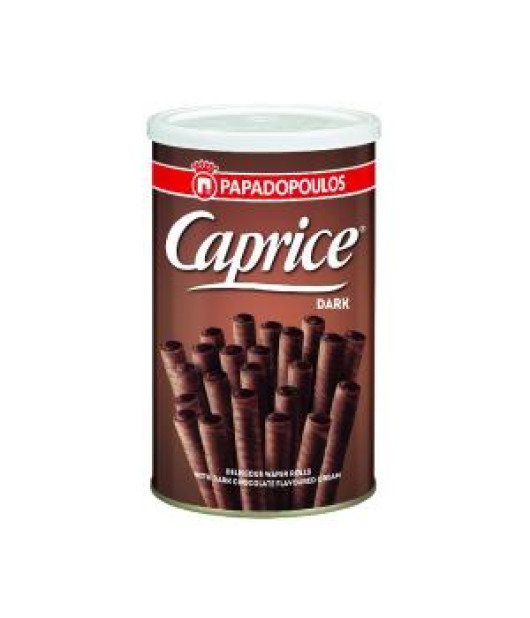 Caprice Dark plnené trubičky 115g 