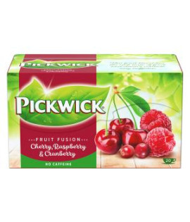 Čaj PICKWICK čerešňa s malinou HB 20 x 2g 