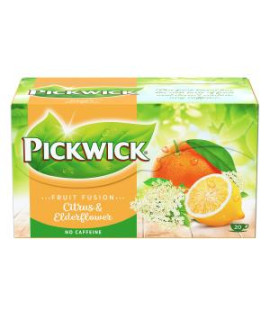 Čaj PICKWICK citrus s bazovým kvetom HB 20 x 2g 