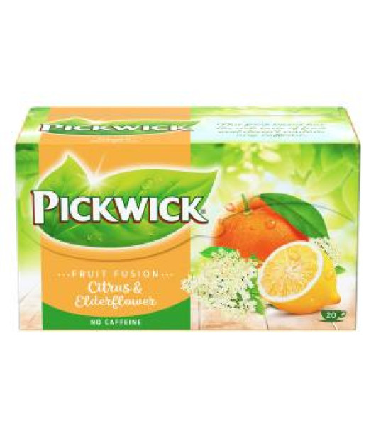 Čaj PICKWICK citrus s bazovým kvetom HB 20 x 2g 