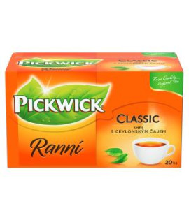 Čaj PICKWICK čierny ranný 20x1,75g 