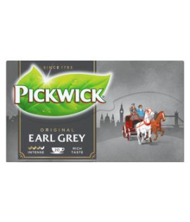 Čaj PICKWICK čierny Earl Grey 20x1,75g(35g) / 20x2g(40g) 