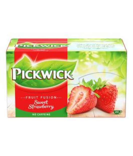 Čaj PICKWICK jahoda HB 20 x 2 g 