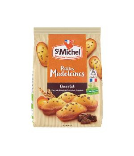 St Michel Mini Madlenky s kúskami čokolády 175g 