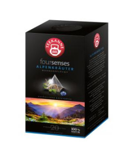 Čaj TEEKANNE FOURSENSES Alpenkräuter HB 20 x 2g 