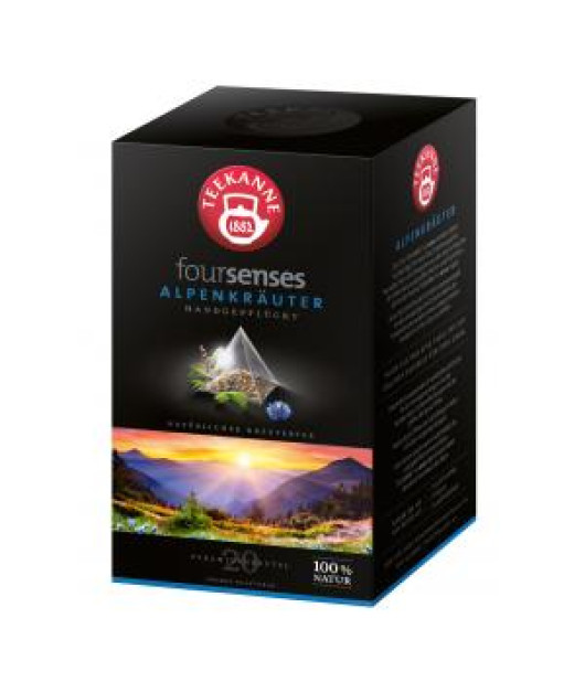 Čaj TEEKANNE FOURSENSES Alpenkräuter HB 20 x 2g 