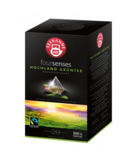 Čaj TEEKANNE FOURSENSES Hochland Grüntee Fairtrade HB 20 x 2g 