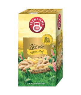 Čaj TEEKANNE Ginger Extra Strong HB 20 x 1,75g 