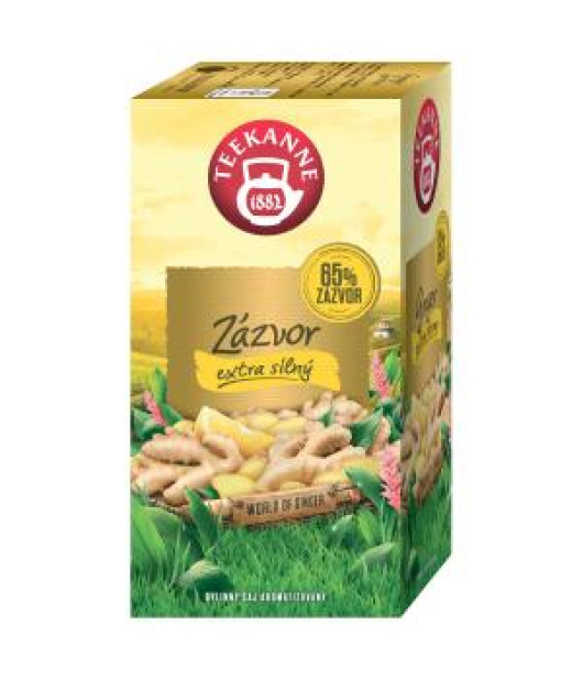 Čaj TEEKANNE Ginger Extra Strong HB 20 x 1,75g 