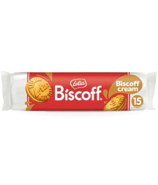 Karamelové sušienky Lotus Biscoff Sandwich Biscoff cream 150g 