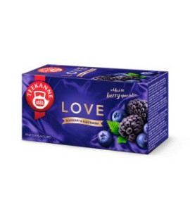 Čaj TEEKANNE Love Blueberry & Blackberry HB 20 x 2,25g 