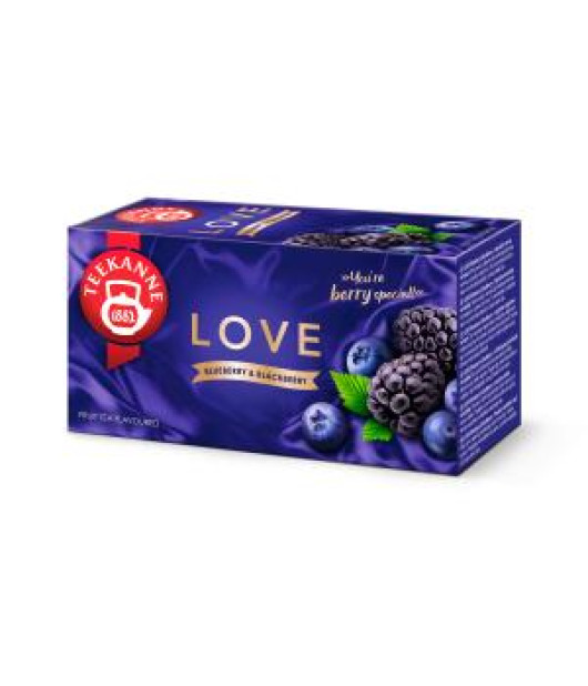 Čaj TEEKANNE Love Blueberry & Blackberry HB 20 x 2,25g 