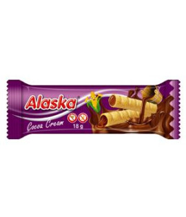 Trubičky Alaska plnené kakaovým krémom 18 g 
