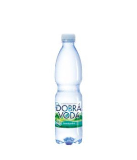 Minerálna voda Dobrá voda jemne sýtená 8 x 0,5 ℓ 