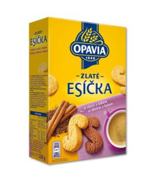Zlaté Esíčka so škoricou a kakaom 220g 