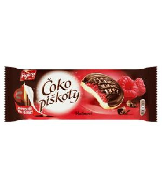 Figaro Čoko piškóty malina 147 g 