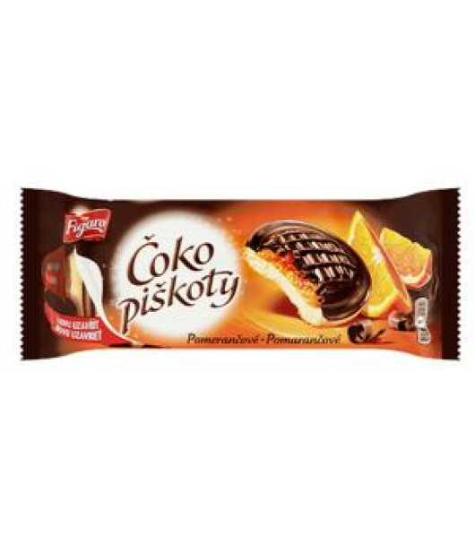 Figaro Čoko piškóty pomaranč 147 g 